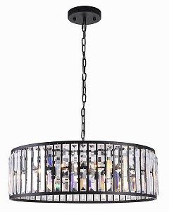 Подвесная люстра Lumien Hall Кароль 0003/8P-BK-CL