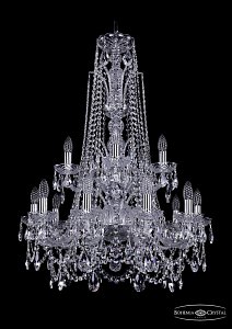 Подвесная люстра Bohemia Ivele 1411/10+5/240/XL-94/2d/Ni