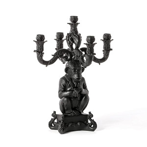 Канделябр Burlesque Chimp Black Seletti 14870 NER