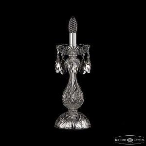 Настольная лампа Bohemia Ivele Crystal 1400L/1-35 Ni