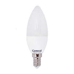 Светодиодная лампа General GLDEN-CF-7-230-E14-6500 638100