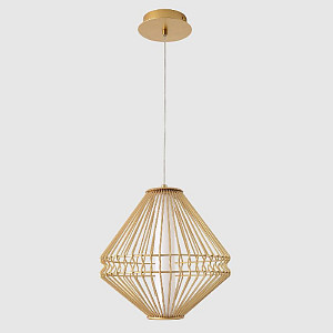 Подвесной светильник Crystal Lux CUADRA SP15W LED GOLD