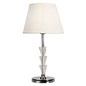 Настольная лампа iLamp Alesti T2424-1 Nickel