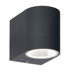 Уличный настенный светильник Ideal Lux Astro AP1 Antracite 092157
