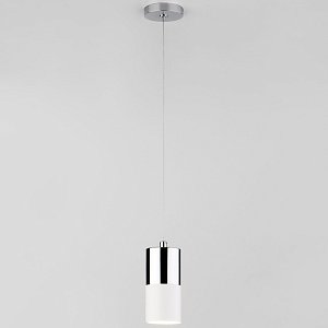 Подвесной светильник Eurosvet Mini Topper 50146/1 хром/белый