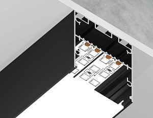 Алюминиевый профиль Ambrella Light Profile System GP3050BK