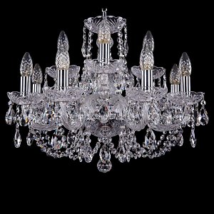 Подвесная люстра Bohemia Ivele 1406/8+4/195/Ni