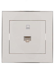 Розетка компьютерная Lezard Rain 703-0225-139