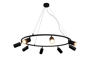 Подвесная люстра Crystal Lux CLT 015C8 D800 BL