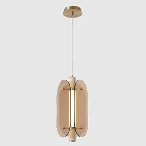 Подвесной светильник Crystal Lux AMARILLO SP18W LED BRASS