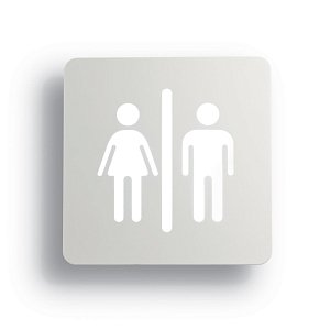 Настенный светодиодный светильник Ideal Lux Sign AP80 Toilet 122571