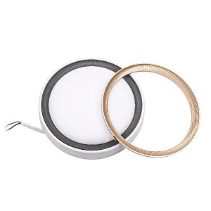 Накладной светильник Volpe ULW-Q281 24W/6500K/F20 IP65 WHITE UL-00012355