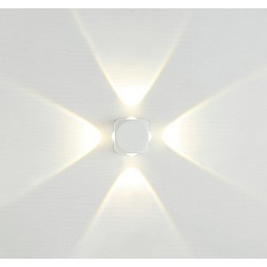Уличный настенный светильник IMEX Cross IL.0014.0016-4 WH