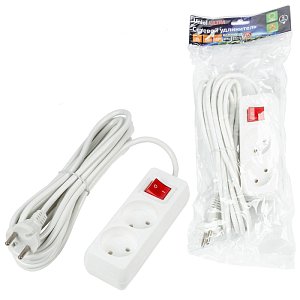 Удлинитель бытовой Uniel Ultra S-CU2-5B WHITE UL-00009993