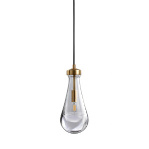 Подвесной светильник DeLight Collection Raindrop MT9093-1H brushed gold