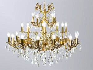 Подвесная люстра Newport 1218/C bronze