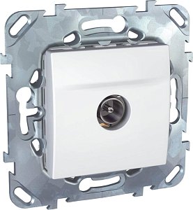 Розетка TV проходная Schneider Electric Unica MGU5.463.18ZD