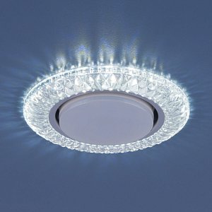 Встраиваемый светильник Elektrostandard 3020 GX53 CL прозрачный 4690389083266
