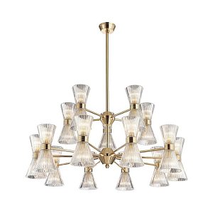 Подвесная люстра Newport 3610+5/C Gold М0061093