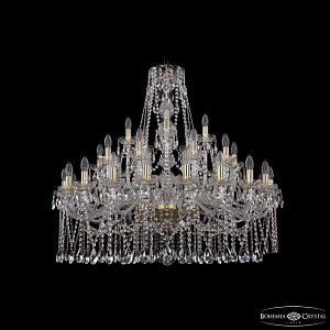 Подвесная люстра Bohemia Ivele Crystal 1413/20+10+5/360 G