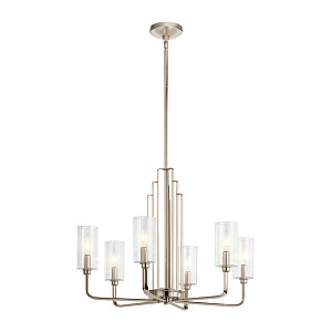 Люстра на штанге Kichler Kimrose QN-KIMROSE6-PN