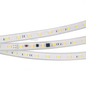 Светодиодная лента Arlight ARL-10000PGS-220V Warm 3000K 13mm (5060, 54 LED/m, M-F Link) 023342
