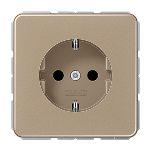 Розетка 2K+З Jung CD1520GB