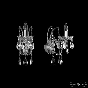 Бра Bohemia Ivele Crystal 1411B/1/160/XL Ni
