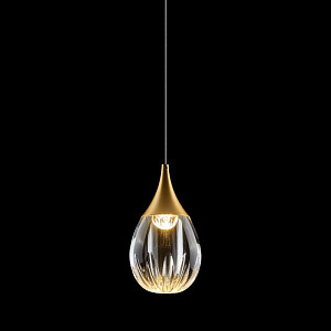 Подвесной светильник Delight Collection Stilla MD24001004-1A gold/clear