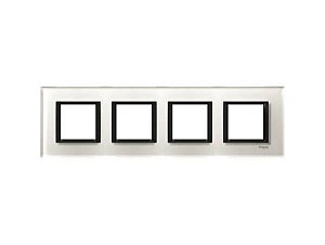 Рамка 4-постовая Schneider Electric Unica Class MGU68.008.7C2