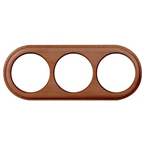 Рамка Werkel Legend на 3 поста итальянский орех WL15-frame-03 4690389100970