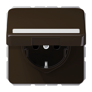 Розетка штепсельная Schuko Jung CD1520BFNAKLBR