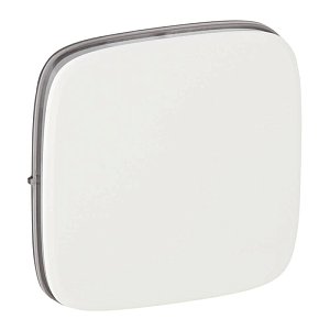 Лицевая панель Legrand Valena Allure выключателя одноклавишного белая 755005