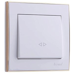 Выключатель промежуточный Lezard Rain 703-0226-107