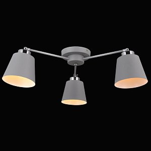 Накладная люстра Natali Kovaltseva SIMPLY 75099/3C STAIN GRAY