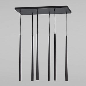 Подвесная люстра TK Lighting 6412 Piano Black