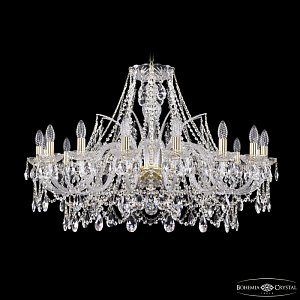 Подвесная люстра Bohemia Ivele Crystal 1411/16/360 G