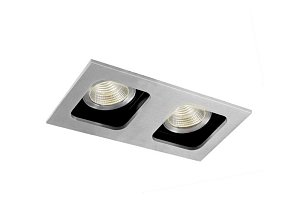 Встраиваемый светильник Donolux DL18614/02WW-SQ Alu/Black