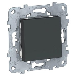 Выключатель кнопочный Schneider Electric Unica New 10A 250V NU520654