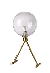 Настольная лампа Crystal Lux Andres LG1 Bronze/Transparente