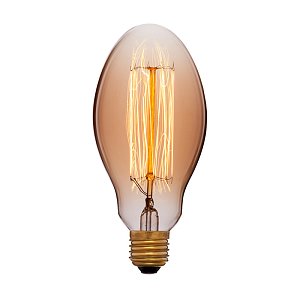 Лампа накаливания Sun Lumen E27 40W золотая 052-047