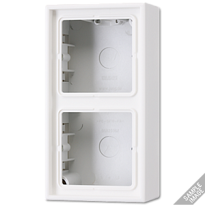 Коробка двухместная Jung LS582AW