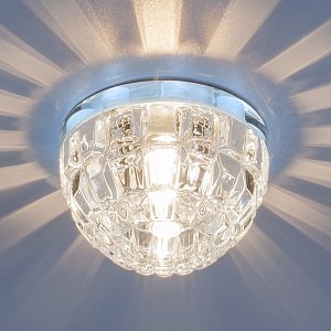 Встраиваемый светильник Elektrostandard 7246 G9 CH/CL хром/прозрачный 4690389060342