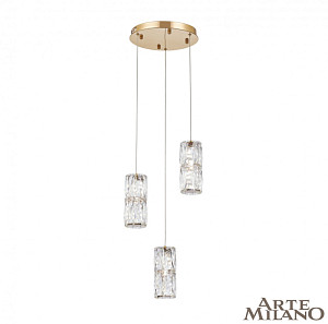 Подвесной светильник Arte Milano Venezia 310111/D300/3 GD