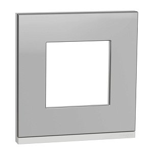 Рамка 1-постовая Schneider Electric Unica New NU600280