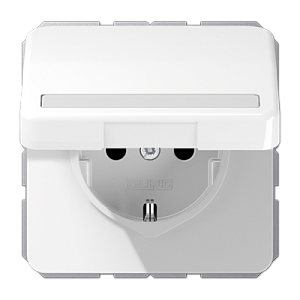 Розетка штепсельная Schuko Jung CD1520BFNAKLWW