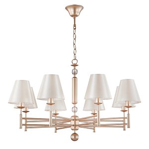 Подвесная люстра Crystal Lux FLAVIO SP8 GOLD