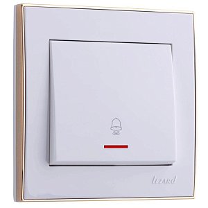 Выключатель проходной с подсветкой Lezard Rain 703-0226-114