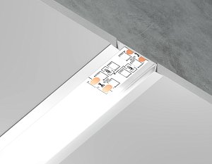 Алюминиевый встраиваемый профиль Ambrella Light Alum Profile GP1100WH