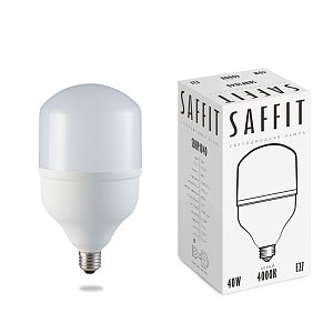Лампа светодиодная Saffit SBHP1040 E27 40W 4000K 55092